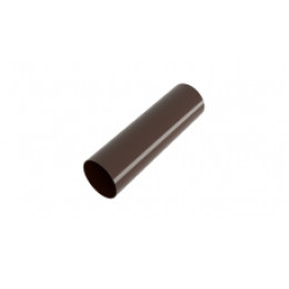 Труба ПВХ GL 3 м шоколадная (RAL 8017)