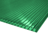 Сотовый поликарбонат 4 мм (Зеленый) за м.кв.