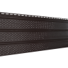 Софит перфорированный полностью 3000*300 мм коричневый  Ю-ПЛАСТ