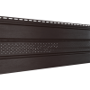 Софит перфорированный частично 3000*300 мм коричневый  Ю-ПЛАСТ